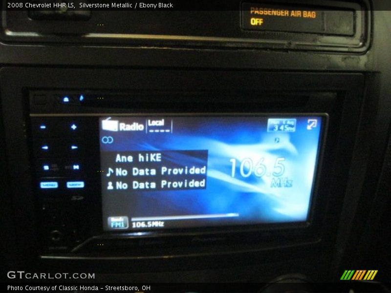 Silverstone Metallic / Ebony Black 2008 Chevrolet HHR LS