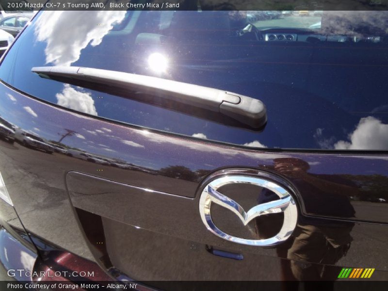 Black Cherry Mica / Sand 2010 Mazda CX-7 s Touring AWD