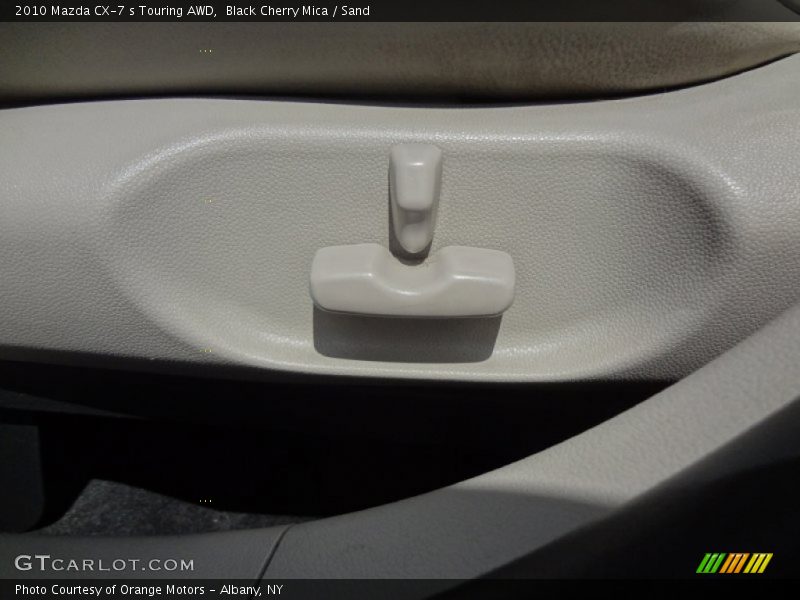 Black Cherry Mica / Sand 2010 Mazda CX-7 s Touring AWD