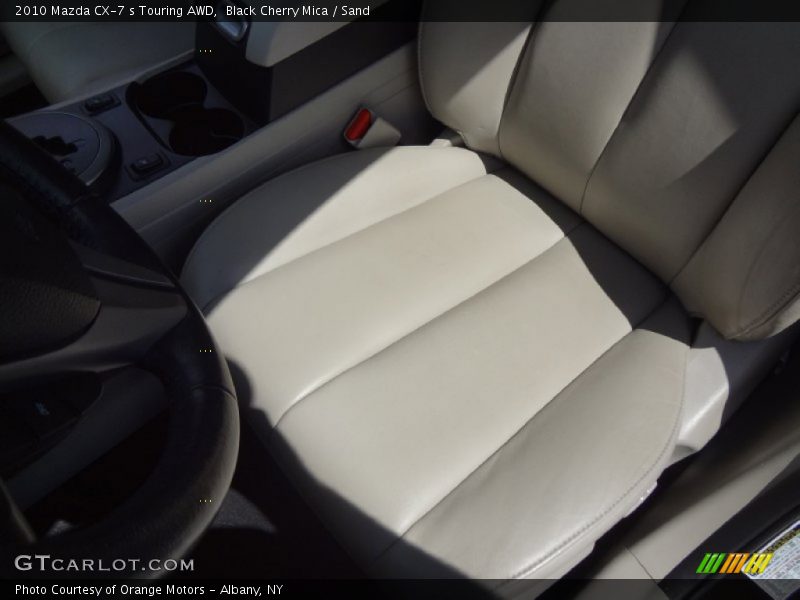 Black Cherry Mica / Sand 2010 Mazda CX-7 s Touring AWD