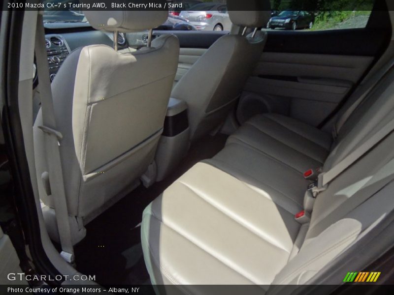 Black Cherry Mica / Sand 2010 Mazda CX-7 s Touring AWD