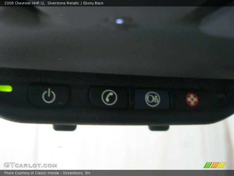 Silverstone Metallic / Ebony Black 2008 Chevrolet HHR LS