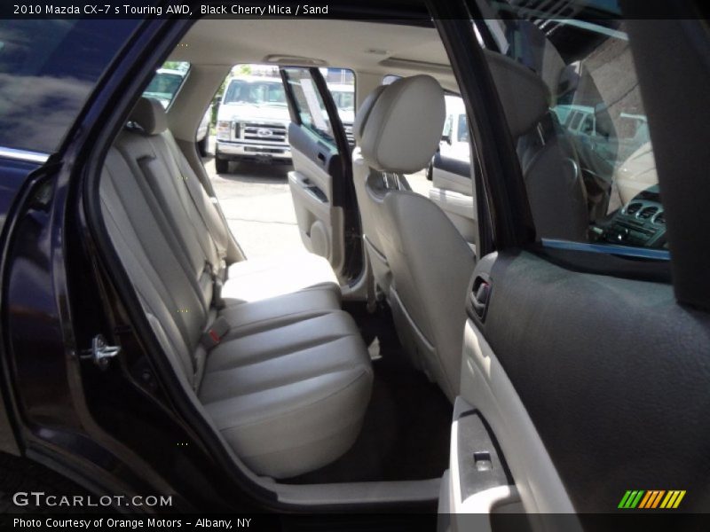 Black Cherry Mica / Sand 2010 Mazda CX-7 s Touring AWD