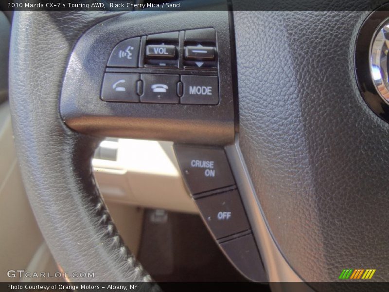 Black Cherry Mica / Sand 2010 Mazda CX-7 s Touring AWD