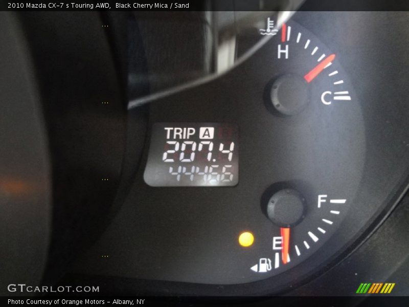 Black Cherry Mica / Sand 2010 Mazda CX-7 s Touring AWD