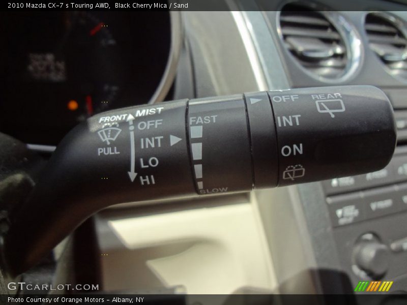Black Cherry Mica / Sand 2010 Mazda CX-7 s Touring AWD