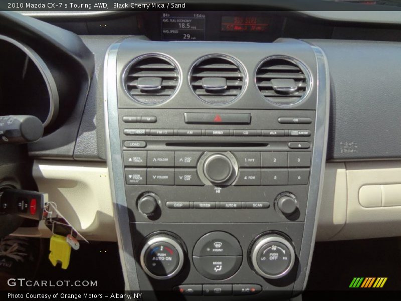 Black Cherry Mica / Sand 2010 Mazda CX-7 s Touring AWD
