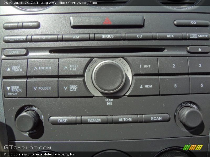 Black Cherry Mica / Sand 2010 Mazda CX-7 s Touring AWD