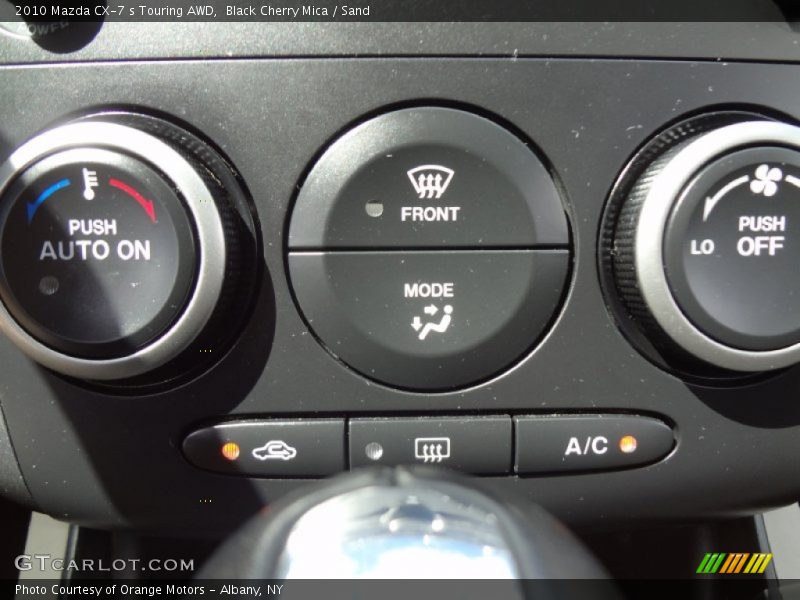 Black Cherry Mica / Sand 2010 Mazda CX-7 s Touring AWD