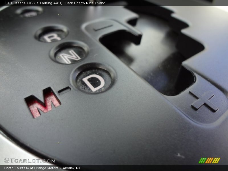 Black Cherry Mica / Sand 2010 Mazda CX-7 s Touring AWD