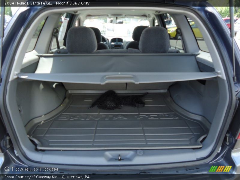 Moonlit Blue / Gray 2004 Hyundai Santa Fe GLS