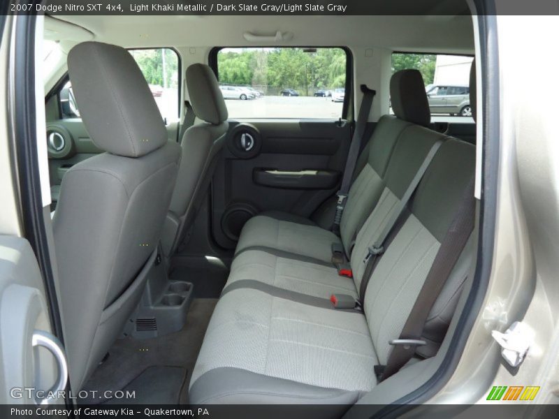 Light Khaki Metallic / Dark Slate Gray/Light Slate Gray 2007 Dodge Nitro SXT 4x4