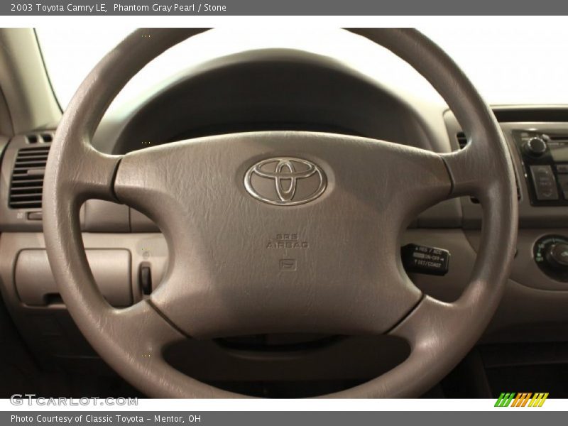 Phantom Gray Pearl / Stone 2003 Toyota Camry LE