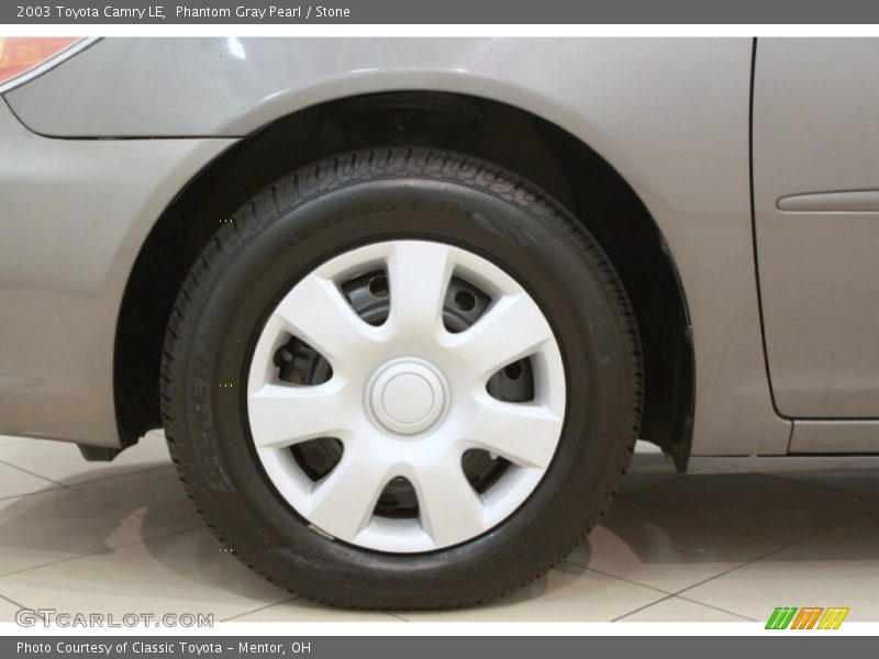 Phantom Gray Pearl / Stone 2003 Toyota Camry LE