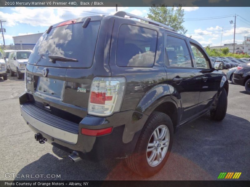 Black / Black 2010 Mercury Mariner V6 Premier 4WD