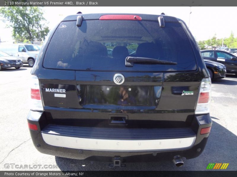 Black / Black 2010 Mercury Mariner V6 Premier 4WD