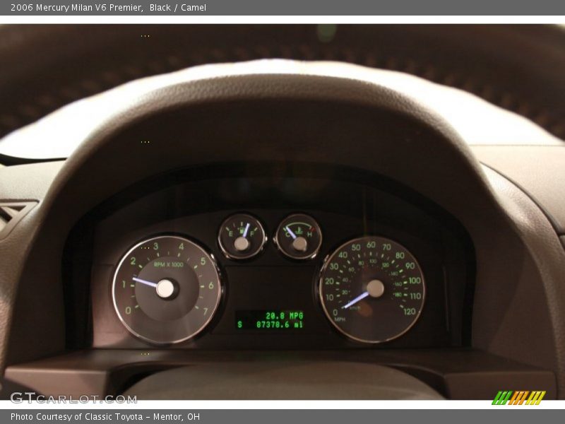 Black / Camel 2006 Mercury Milan V6 Premier