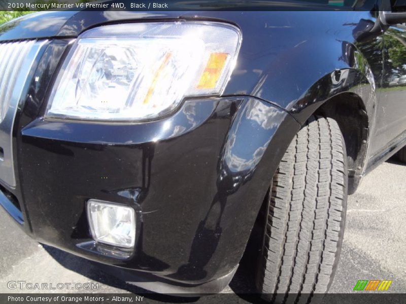 Black / Black 2010 Mercury Mariner V6 Premier 4WD