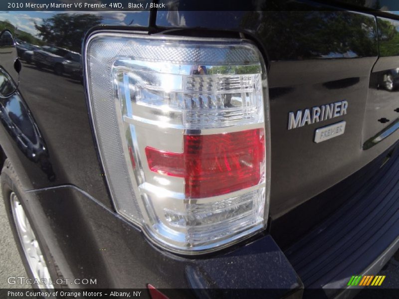 Black / Black 2010 Mercury Mariner V6 Premier 4WD