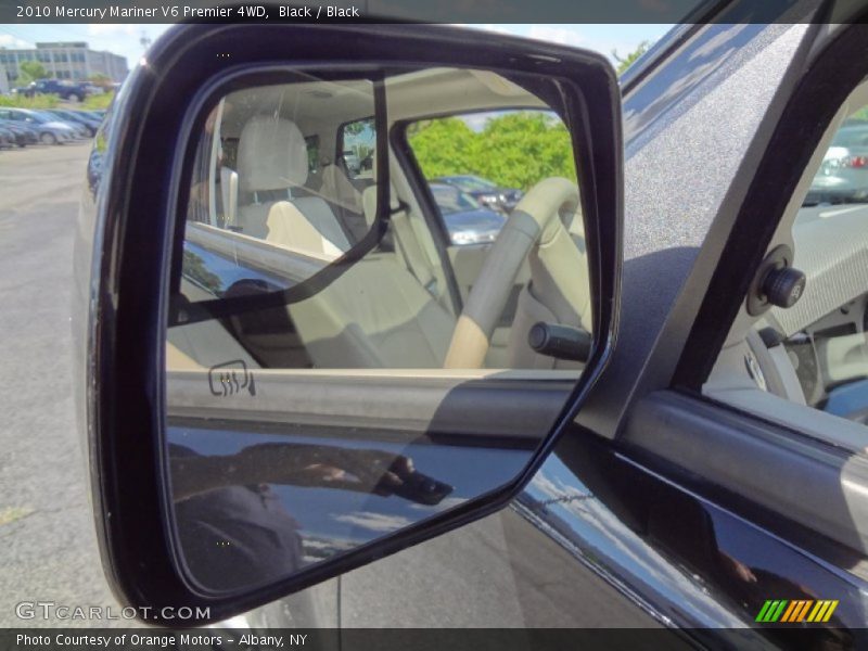 Black / Black 2010 Mercury Mariner V6 Premier 4WD