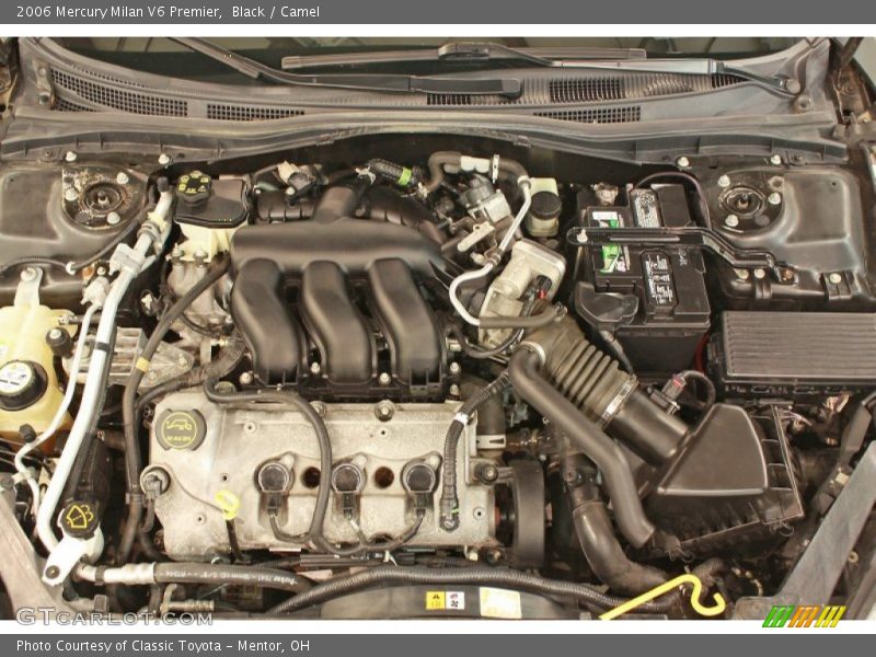Black / Camel 2006 Mercury Milan V6 Premier