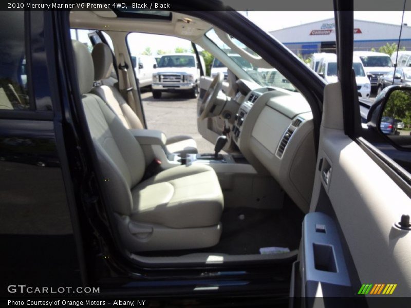 Black / Black 2010 Mercury Mariner V6 Premier 4WD