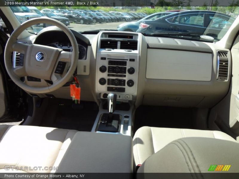 Black / Black 2010 Mercury Mariner V6 Premier 4WD