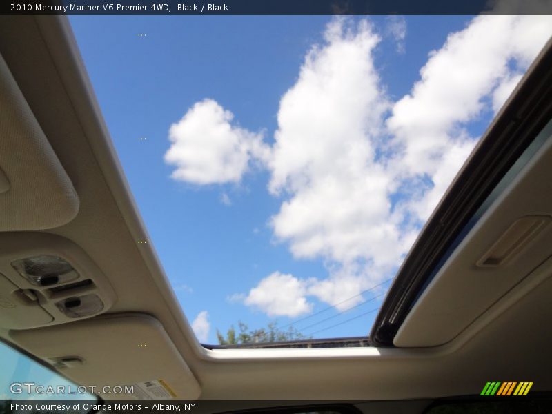 Black / Black 2010 Mercury Mariner V6 Premier 4WD
