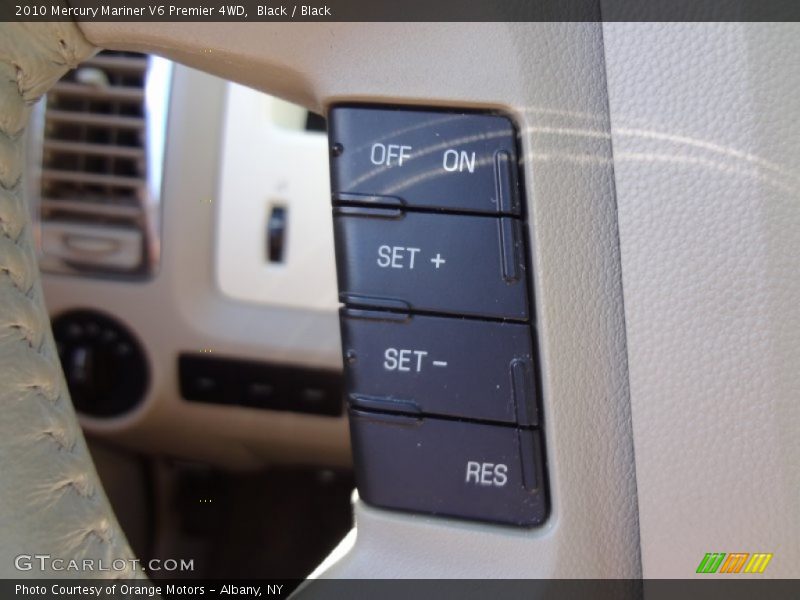 Black / Black 2010 Mercury Mariner V6 Premier 4WD