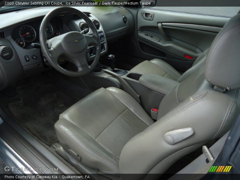 Dark Taupe/Medium Taupe Interior - 2003 Sebring LXi Coupe 