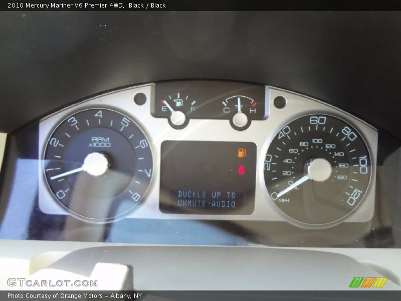 Black / Black 2010 Mercury Mariner V6 Premier 4WD