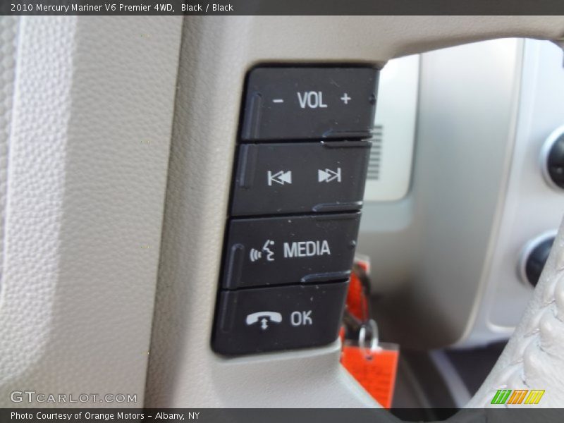Black / Black 2010 Mercury Mariner V6 Premier 4WD