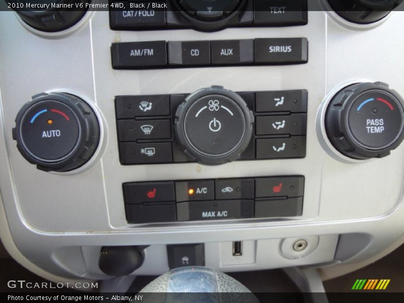 Black / Black 2010 Mercury Mariner V6 Premier 4WD