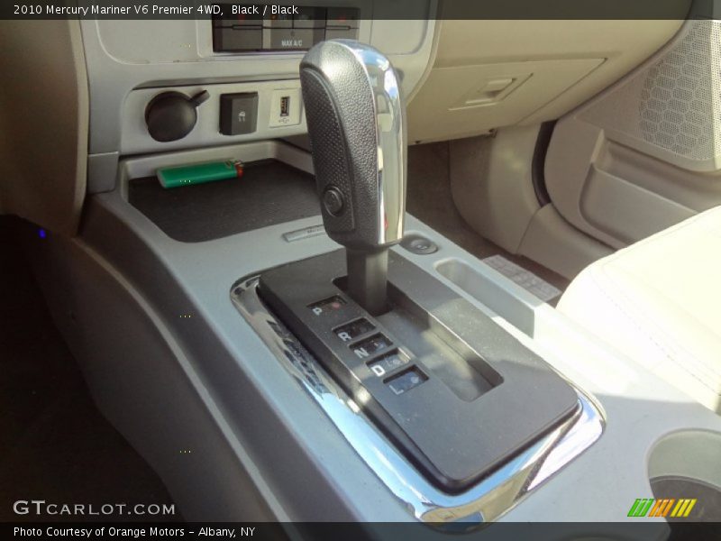 Black / Black 2010 Mercury Mariner V6 Premier 4WD