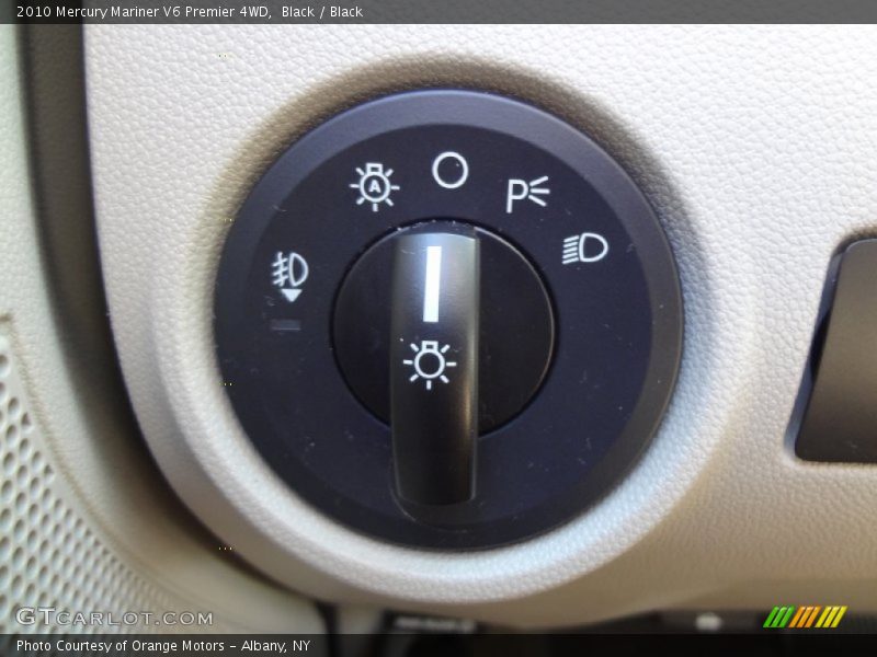 Black / Black 2010 Mercury Mariner V6 Premier 4WD