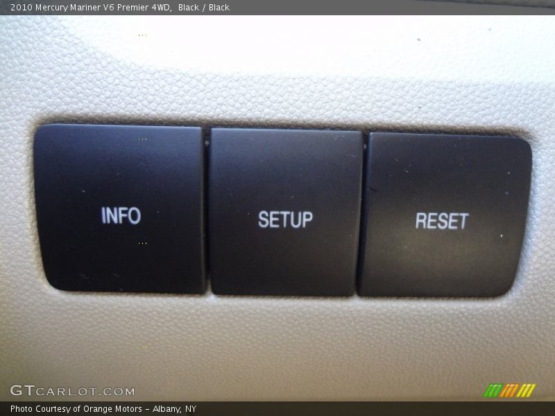 Black / Black 2010 Mercury Mariner V6 Premier 4WD