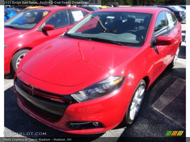 Redline 2-Coat Pearl / Diesel Gray 2013 Dodge Dart Rallye
