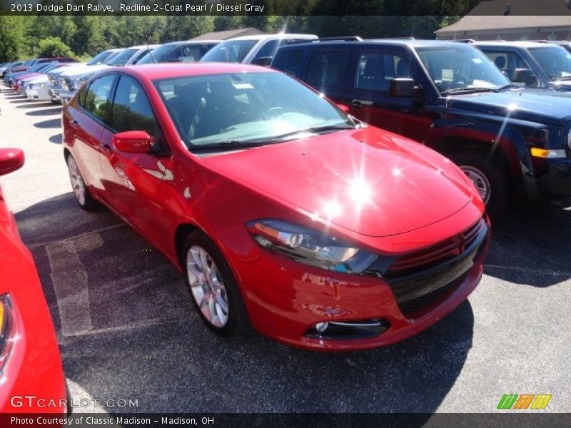 Redline 2-Coat Pearl / Diesel Gray 2013 Dodge Dart Rallye