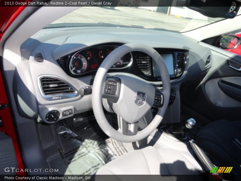 Redline 2-Coat Pearl / Diesel Gray 2013 Dodge Dart Rallye
