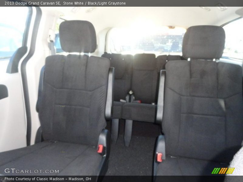 Rear Seat of 2013 Grand Caravan SE