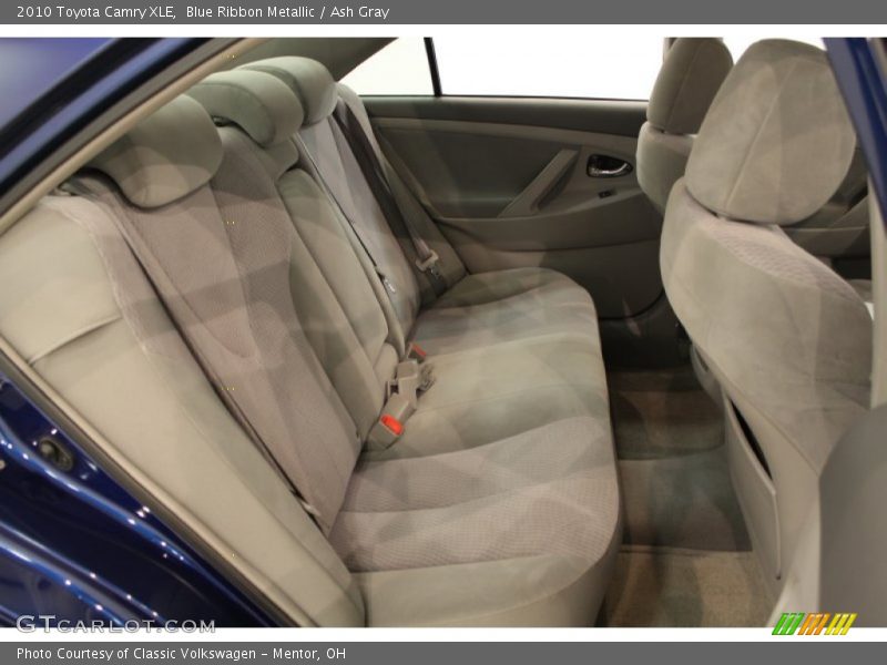 Rear Seat of 2010 Camry XLE