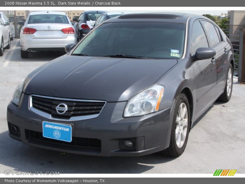 Dark Slate Metallic / Charcoal Black 2008 Nissan Maxima 3.5 SL