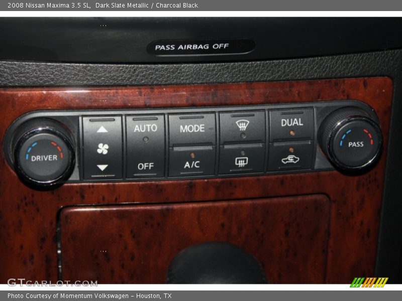 Dark Slate Metallic / Charcoal Black 2008 Nissan Maxima 3.5 SL