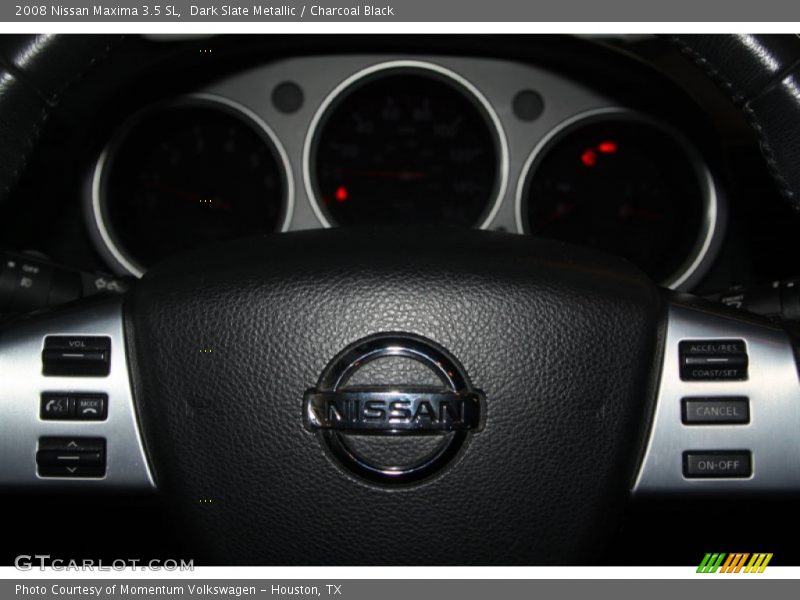 Dark Slate Metallic / Charcoal Black 2008 Nissan Maxima 3.5 SL