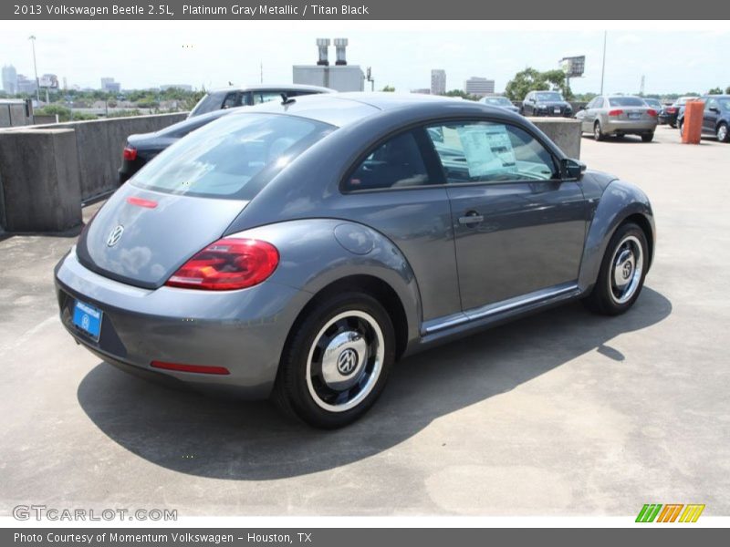 Platinum Gray Metallic / Titan Black 2013 Volkswagen Beetle 2.5L