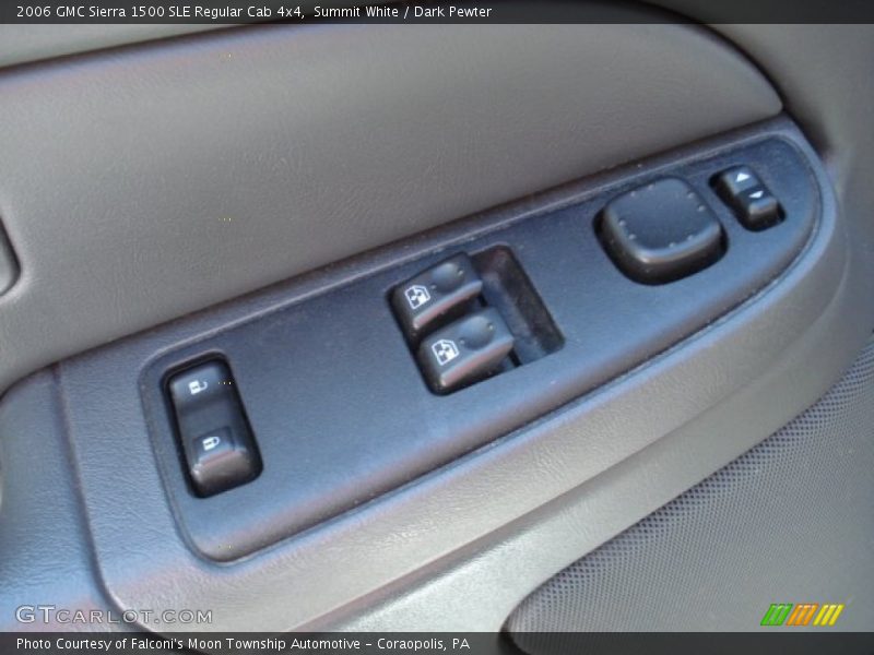 Summit White / Dark Pewter 2006 GMC Sierra 1500 SLE Regular Cab 4x4
