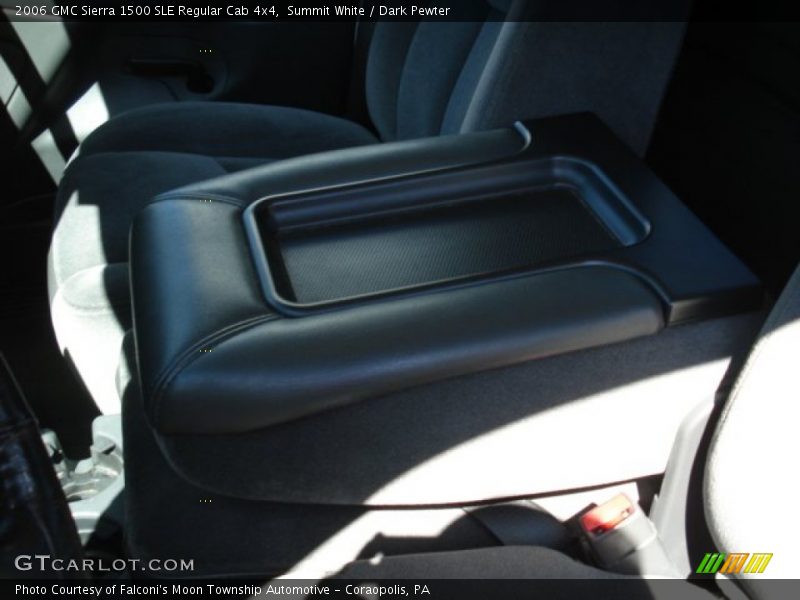 Summit White / Dark Pewter 2006 GMC Sierra 1500 SLE Regular Cab 4x4