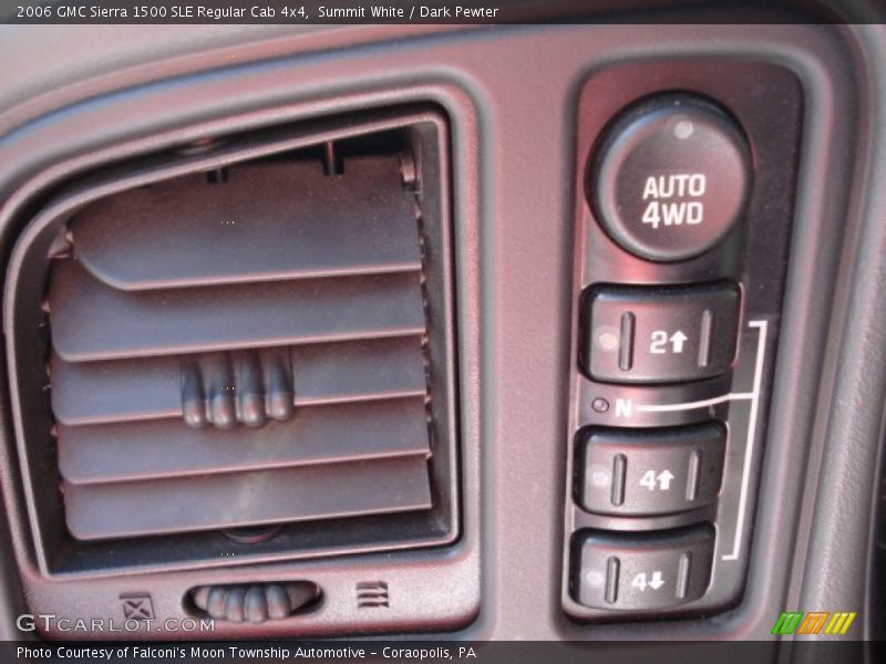 Summit White / Dark Pewter 2006 GMC Sierra 1500 SLE Regular Cab 4x4
