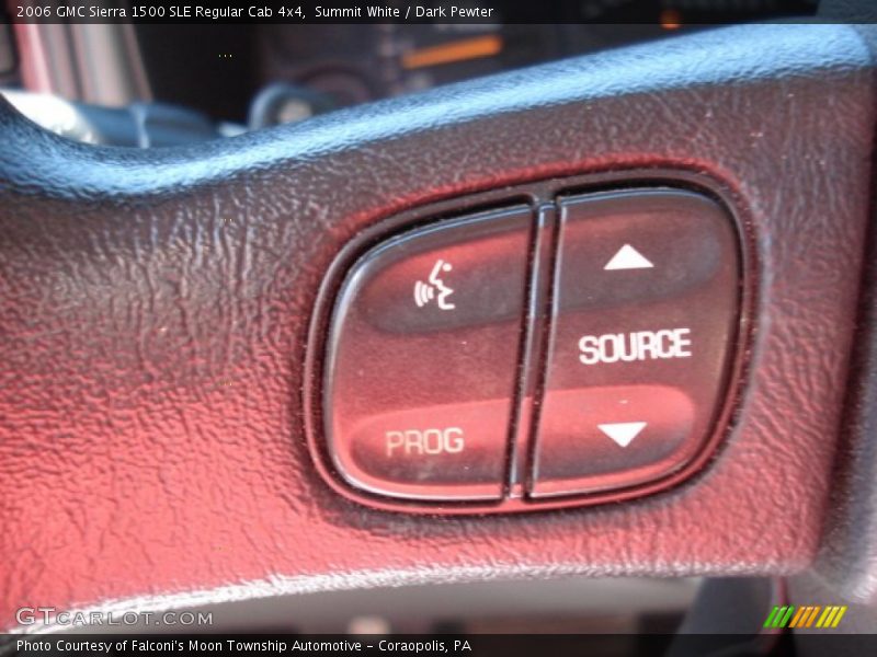 Summit White / Dark Pewter 2006 GMC Sierra 1500 SLE Regular Cab 4x4