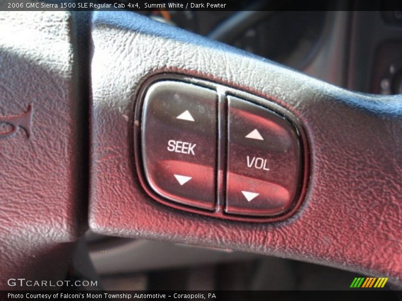 Summit White / Dark Pewter 2006 GMC Sierra 1500 SLE Regular Cab 4x4